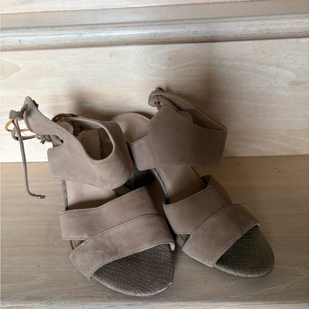 Franco Sarto Taupe Women's Sandals